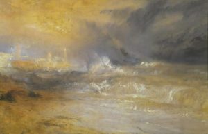 Waves Breaking on a Lee Shore