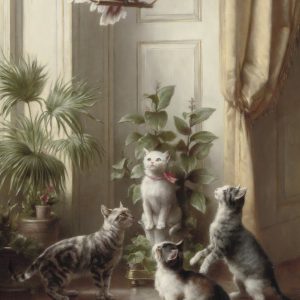 Cats and the Cockatoo