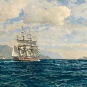 Three-Master in the Strait of Messina