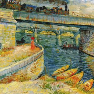 Bridges across the Seine at Asnières