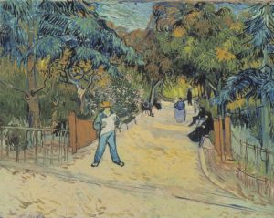 Entrance to the Public Gardens in Arles