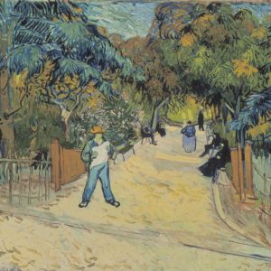 Entrance to the Public Gardens in Arles