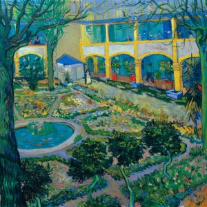The Courtyard of the Hospital at Arles