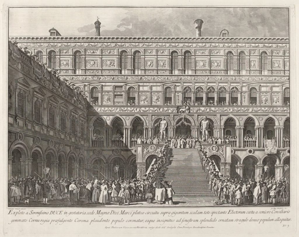 The Coronation of the Doge on the Scala dei Giganti